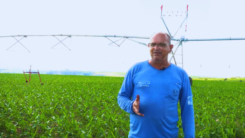 Carretel de irrigação produtor reduz a mão de obra em 50%