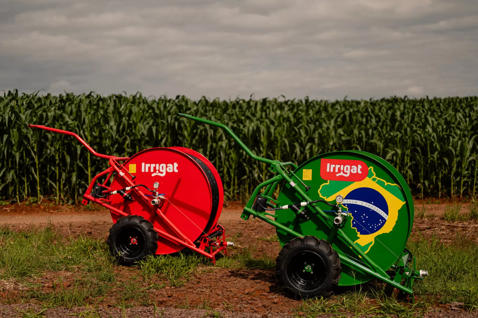 carretel de irrigação