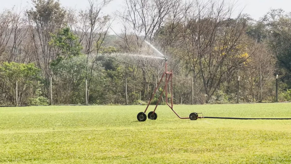 irrigação de campos esportivos